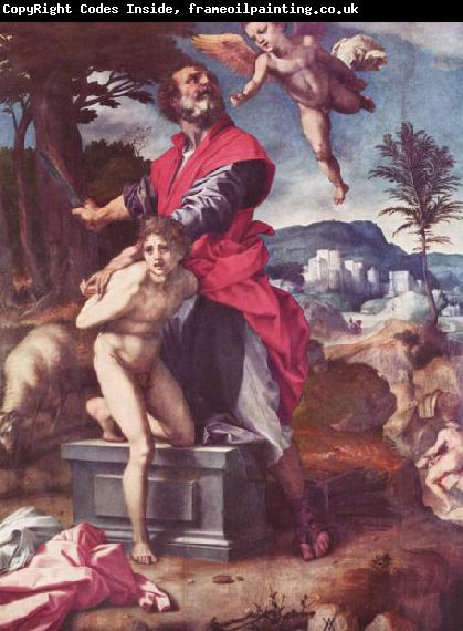Andrea del Sarto Opferung Isaaks